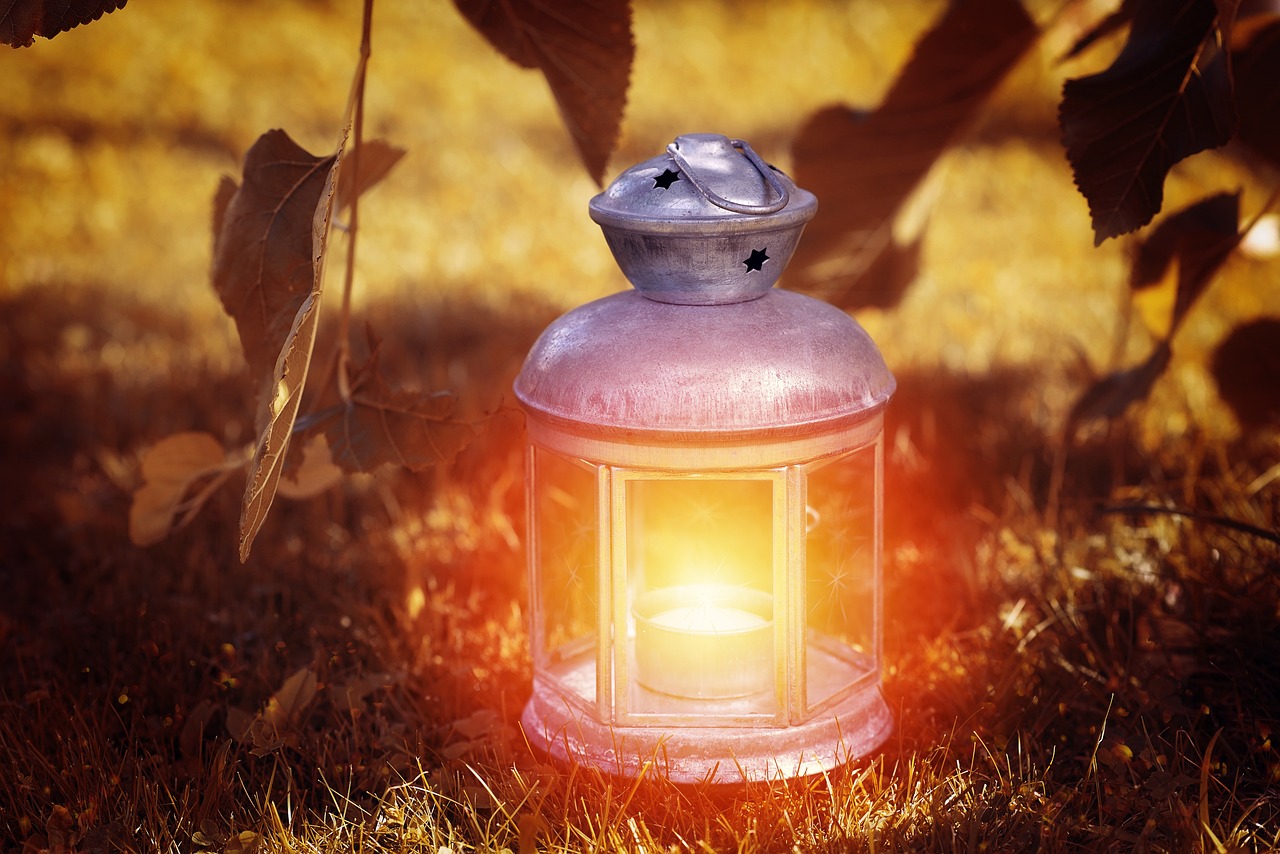 Creating Garden Lanterns out of Recycled Tin Cans